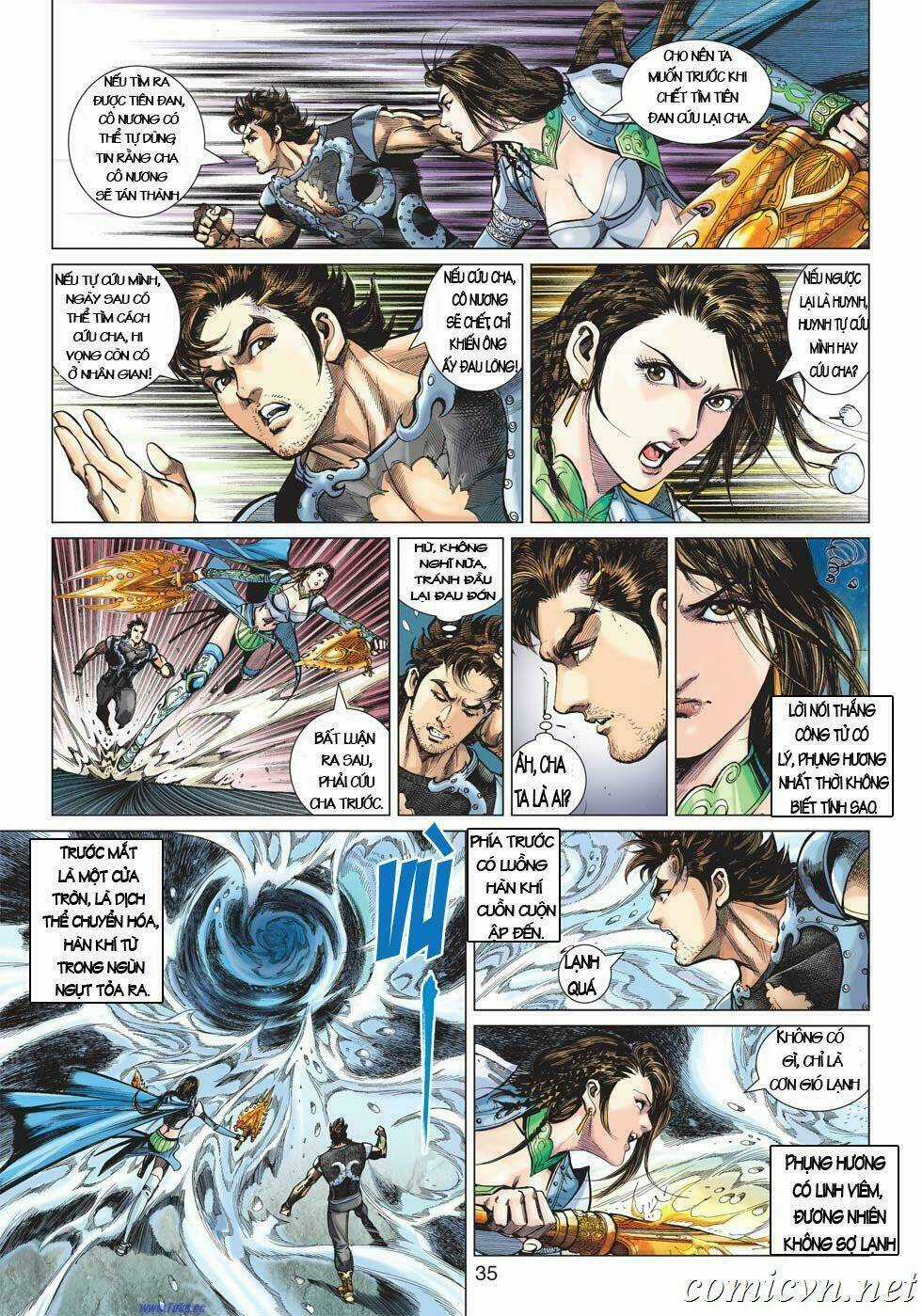 Xuân Thu Chiến Hùng Chapter 3 trang 33