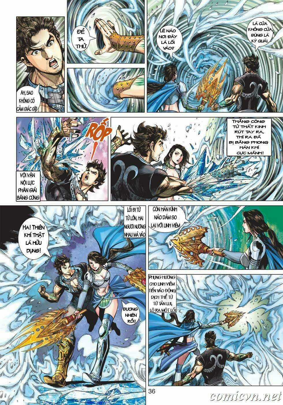 Xuân Thu Chiến Hùng Chapter 3 trang 34