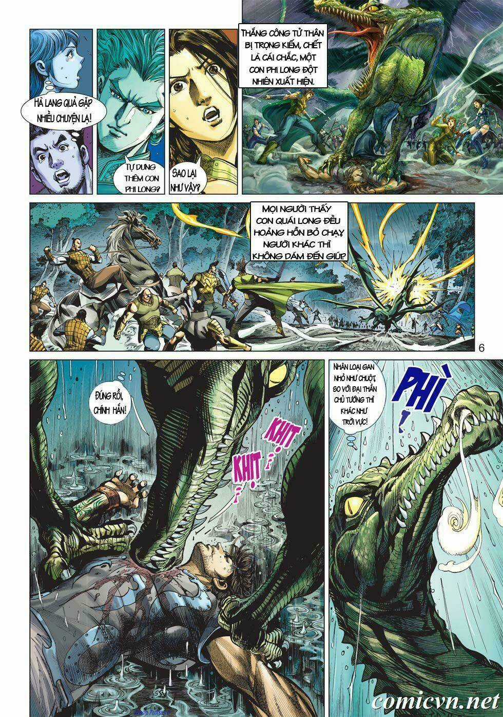 Xuân Thu Chiến Hùng Chapter 3 trang 6