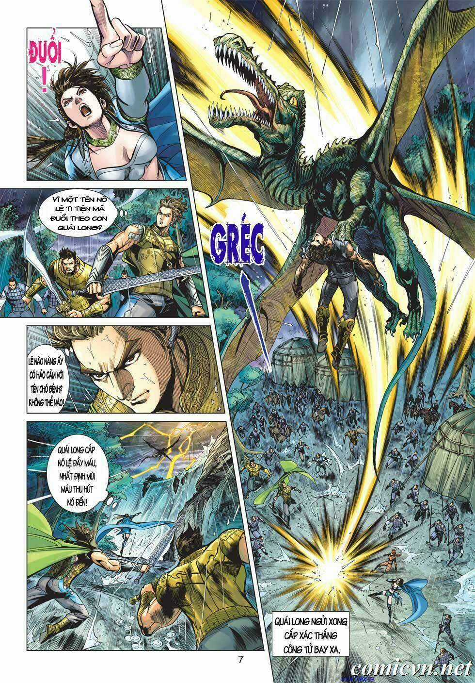 Xuân Thu Chiến Hùng Chapter 3 trang 7