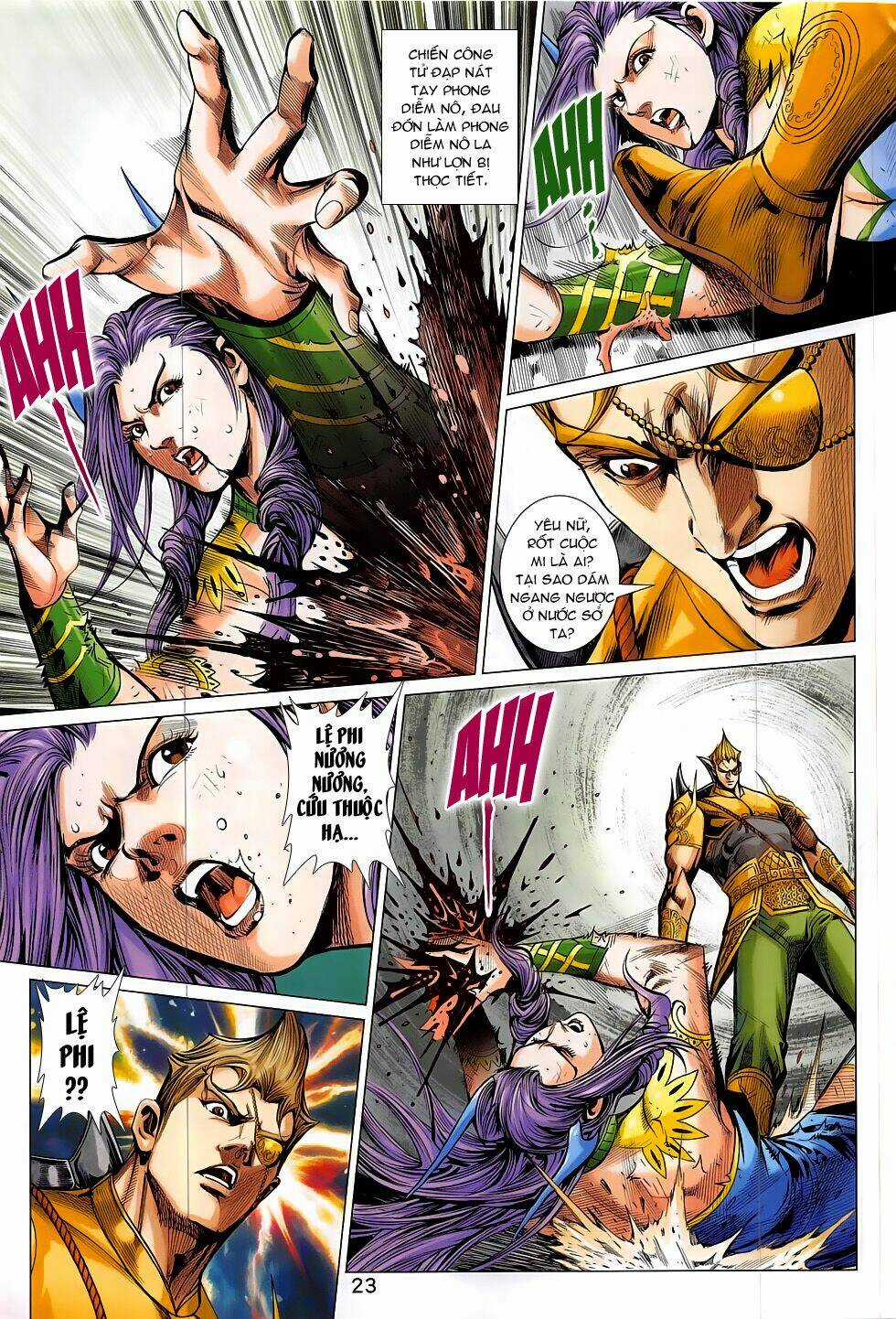 Xuân Thu Chiến Hùng Chapter 302 trang 22