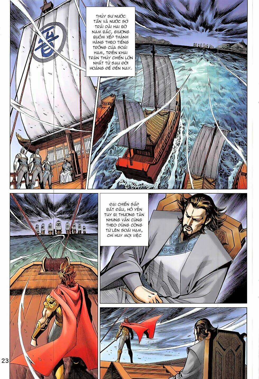 Xuân Thu Chiến Hùng Chapter 306 trang 22