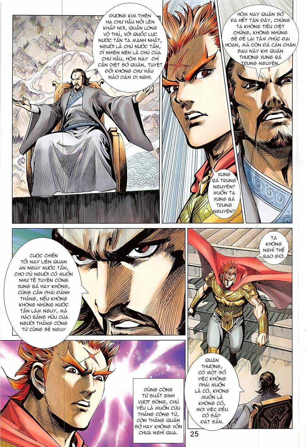 Xuân Thu Chiến Hùng Chapter 306 trang 24