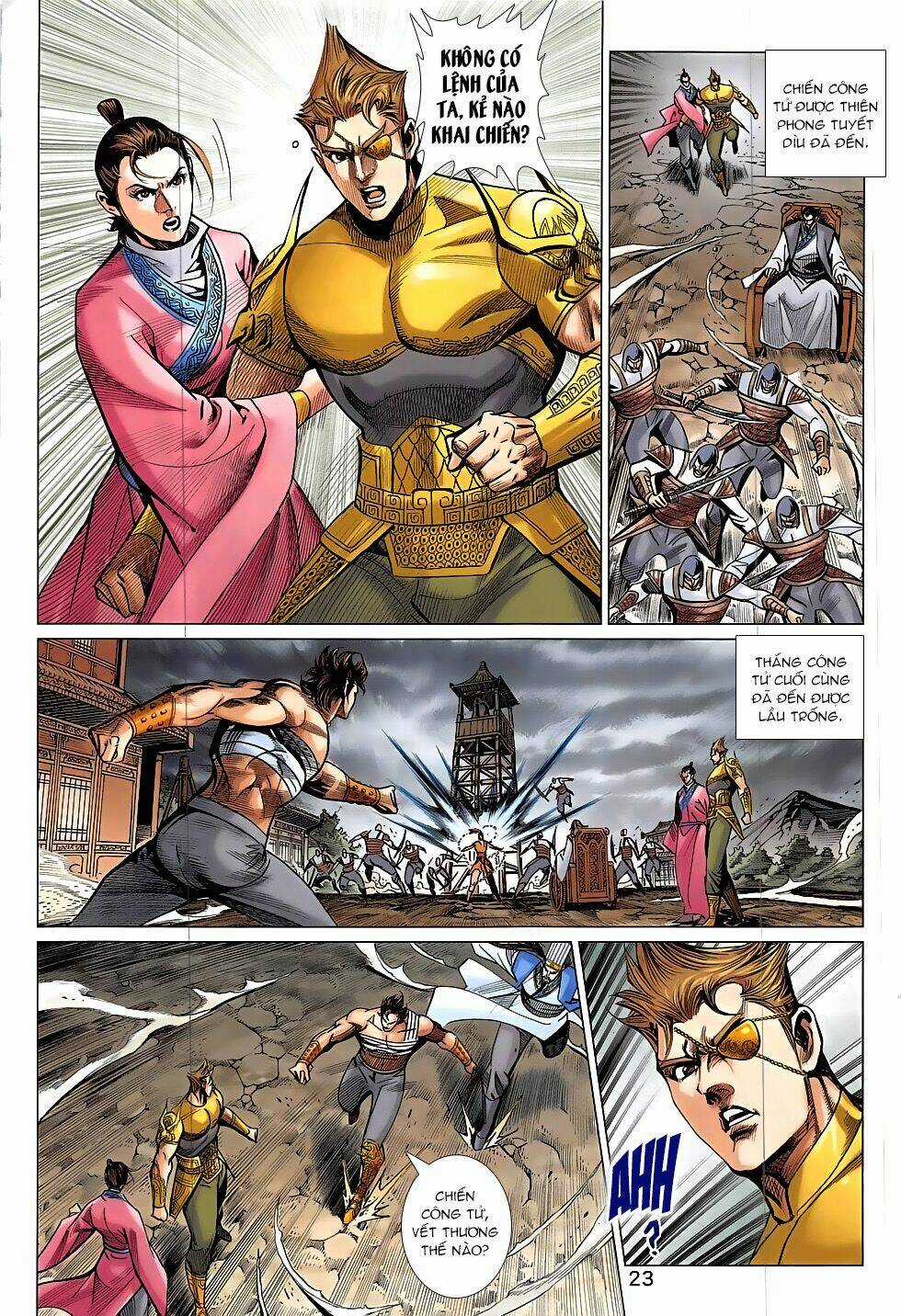Xuân Thu Chiến Hùng Chapter 310 trang 22
