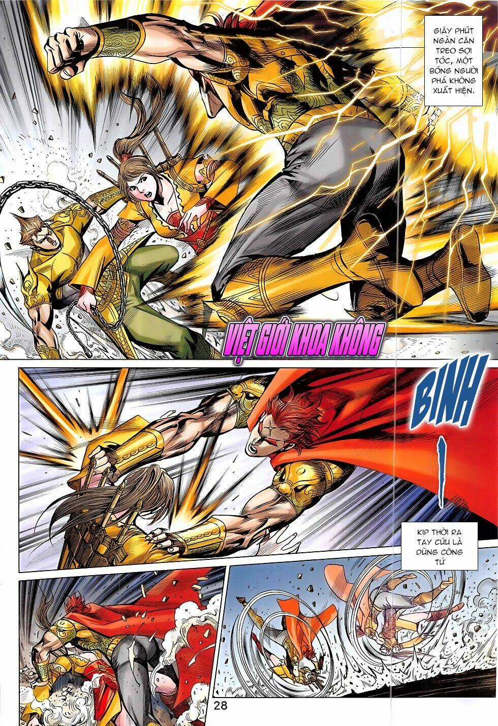 Xuân Thu Chiến Hùng Chapter 310 trang 27