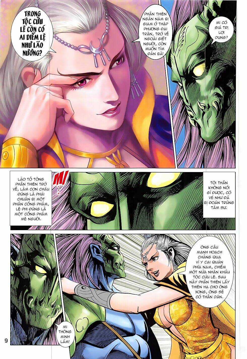 Xuân Thu Chiến Hùng Chapter 310 trang 8