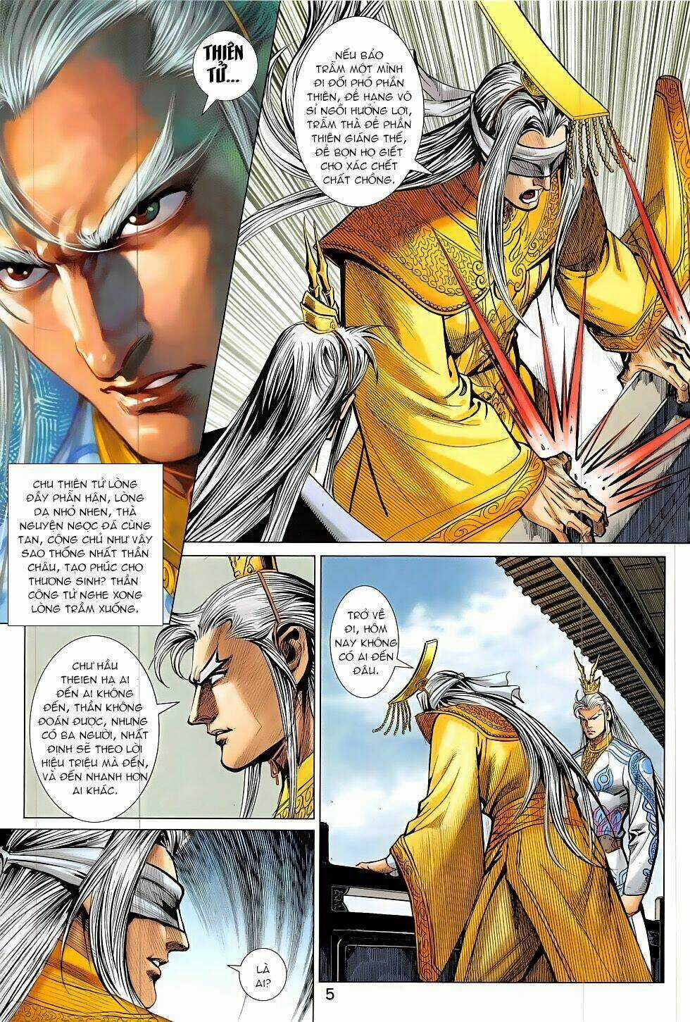 Xuân Thu Chiến Hùng Chapter 311 trang 4