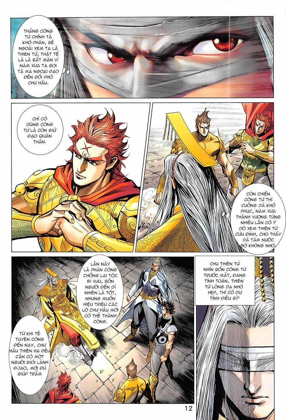 Xuân Thu Chiến Hùng Chapter 312 trang 11