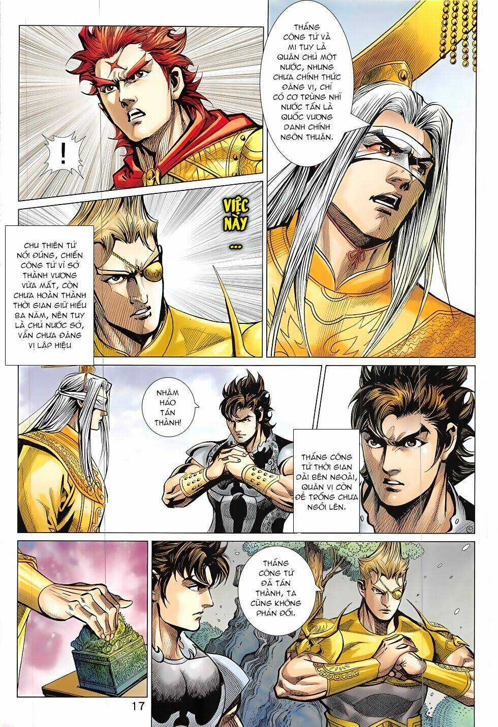 Xuân Thu Chiến Hùng Chapter 312 trang 16