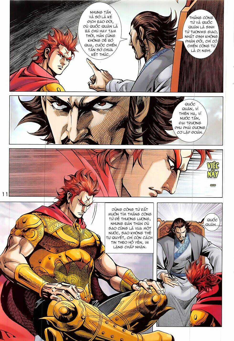 Xuân Thu Chiến Hùng Chapter 313 trang 10