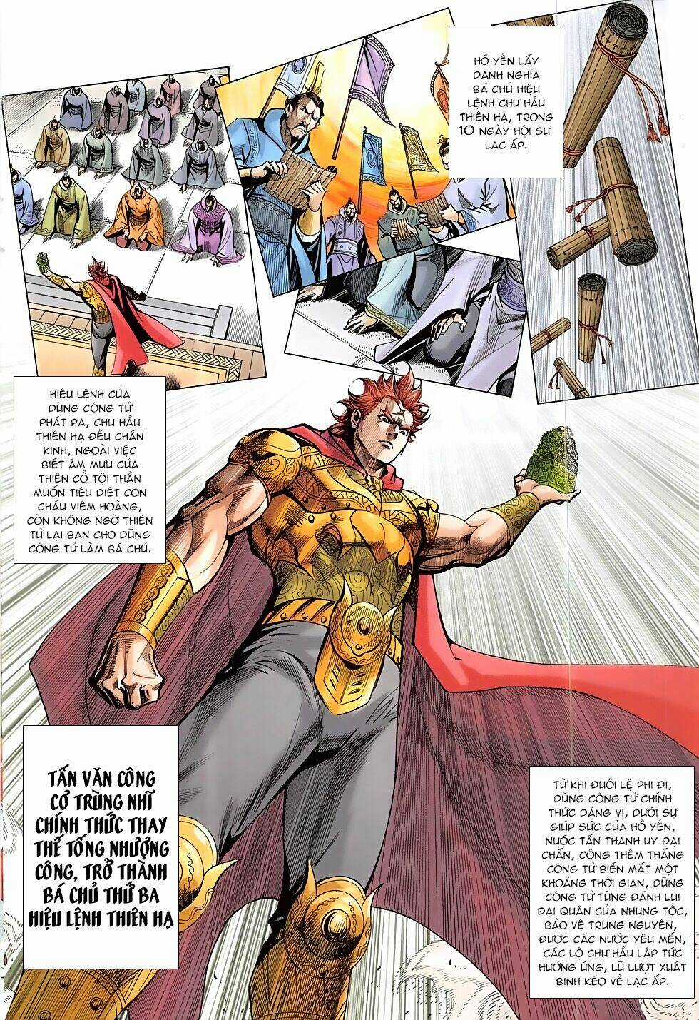 Xuân Thu Chiến Hùng Chapter 313 trang 11