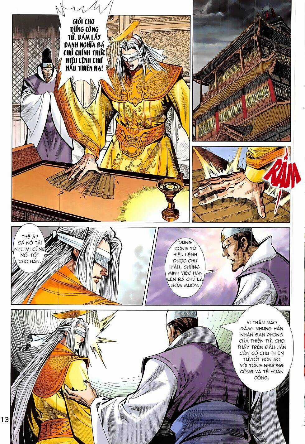 Xuân Thu Chiến Hùng Chapter 313 trang 12