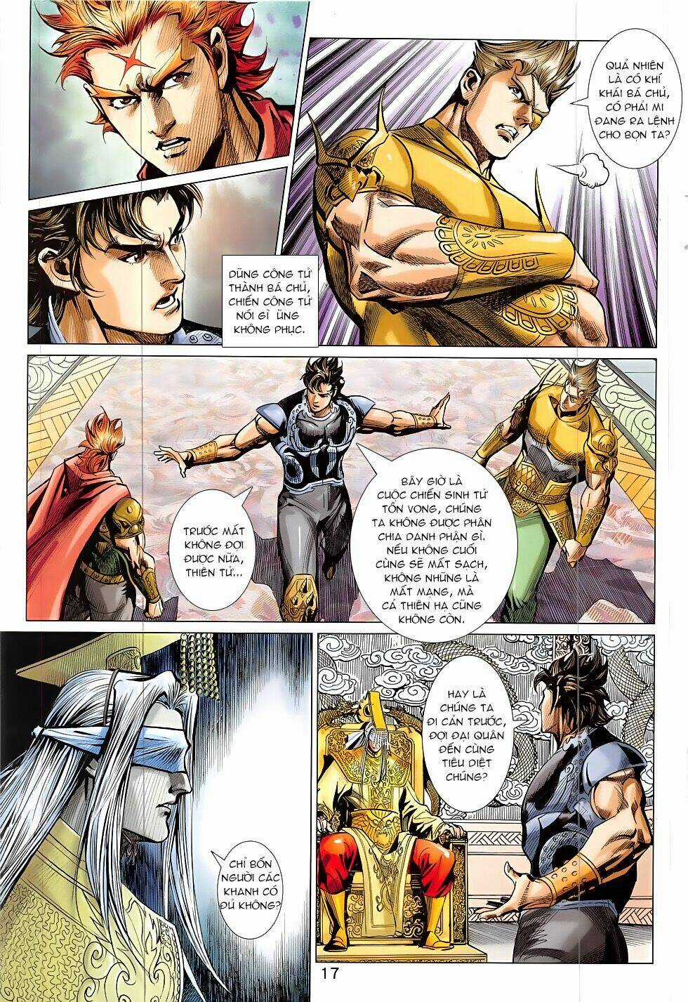 Xuân Thu Chiến Hùng Chapter 313 trang 16