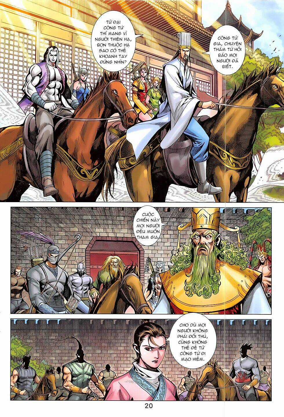 Xuân Thu Chiến Hùng Chapter 313 trang 19