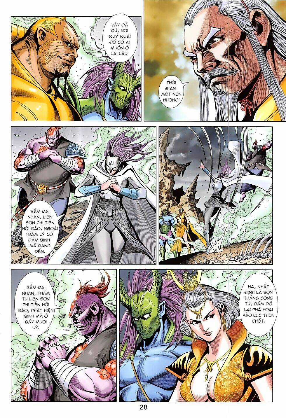 Xuân Thu Chiến Hùng Chapter 313 trang 27