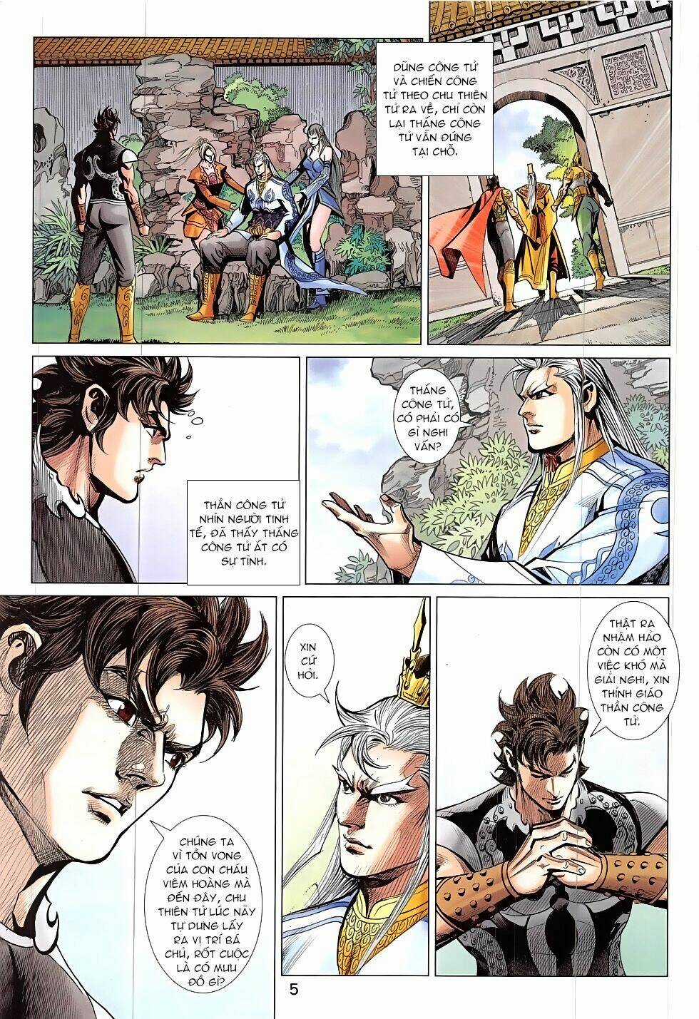 Xuân Thu Chiến Hùng Chapter 313 trang 4