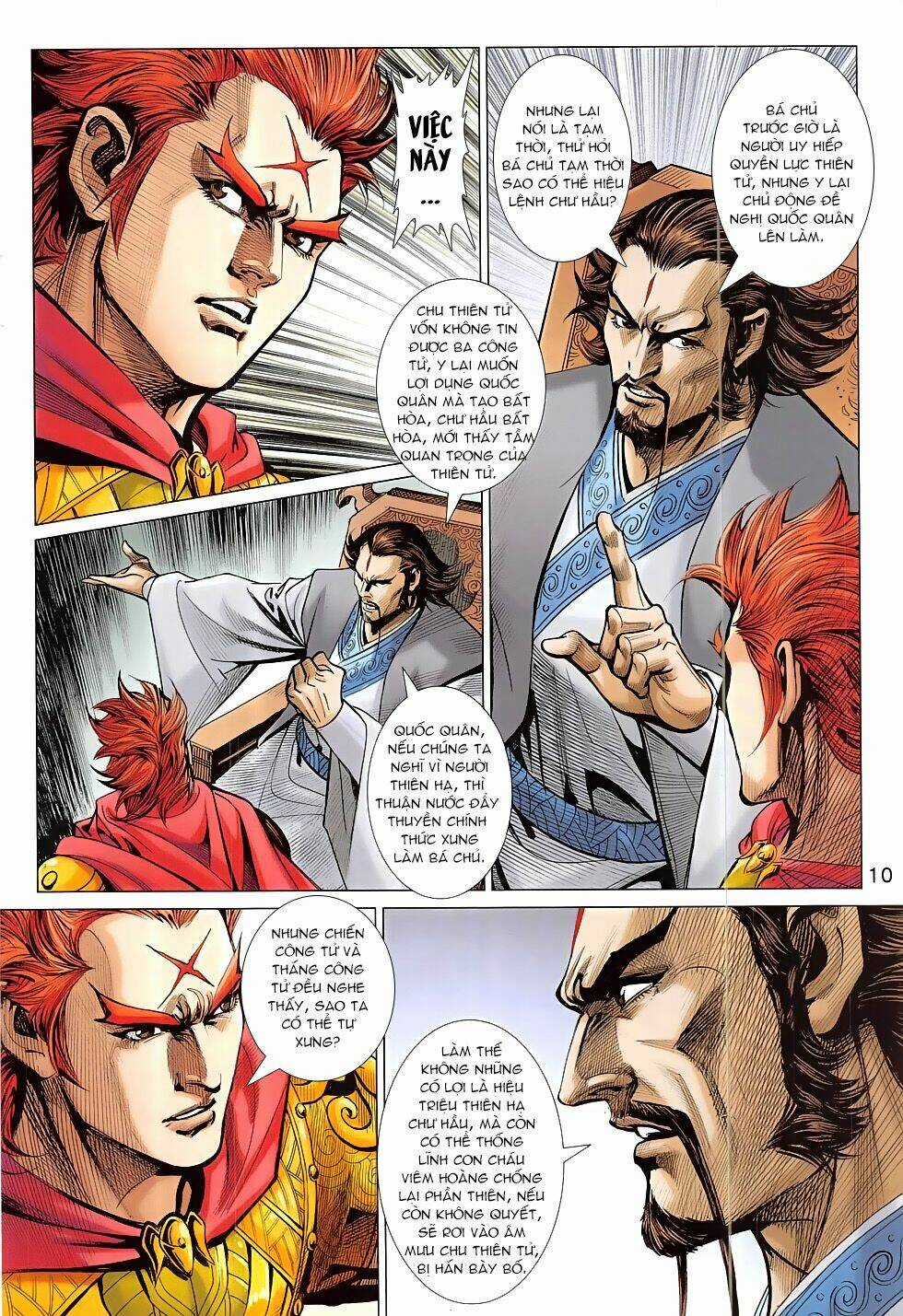 Xuân Thu Chiến Hùng Chapter 313 trang 9