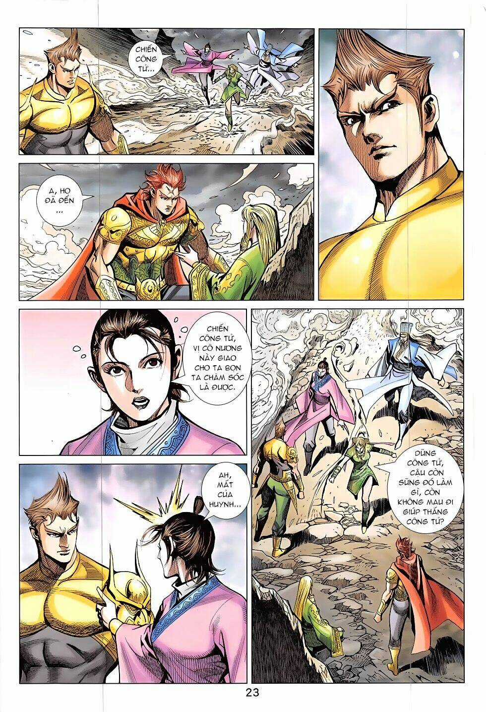 Xuân Thu Chiến Hùng Chapter 316 trang 22