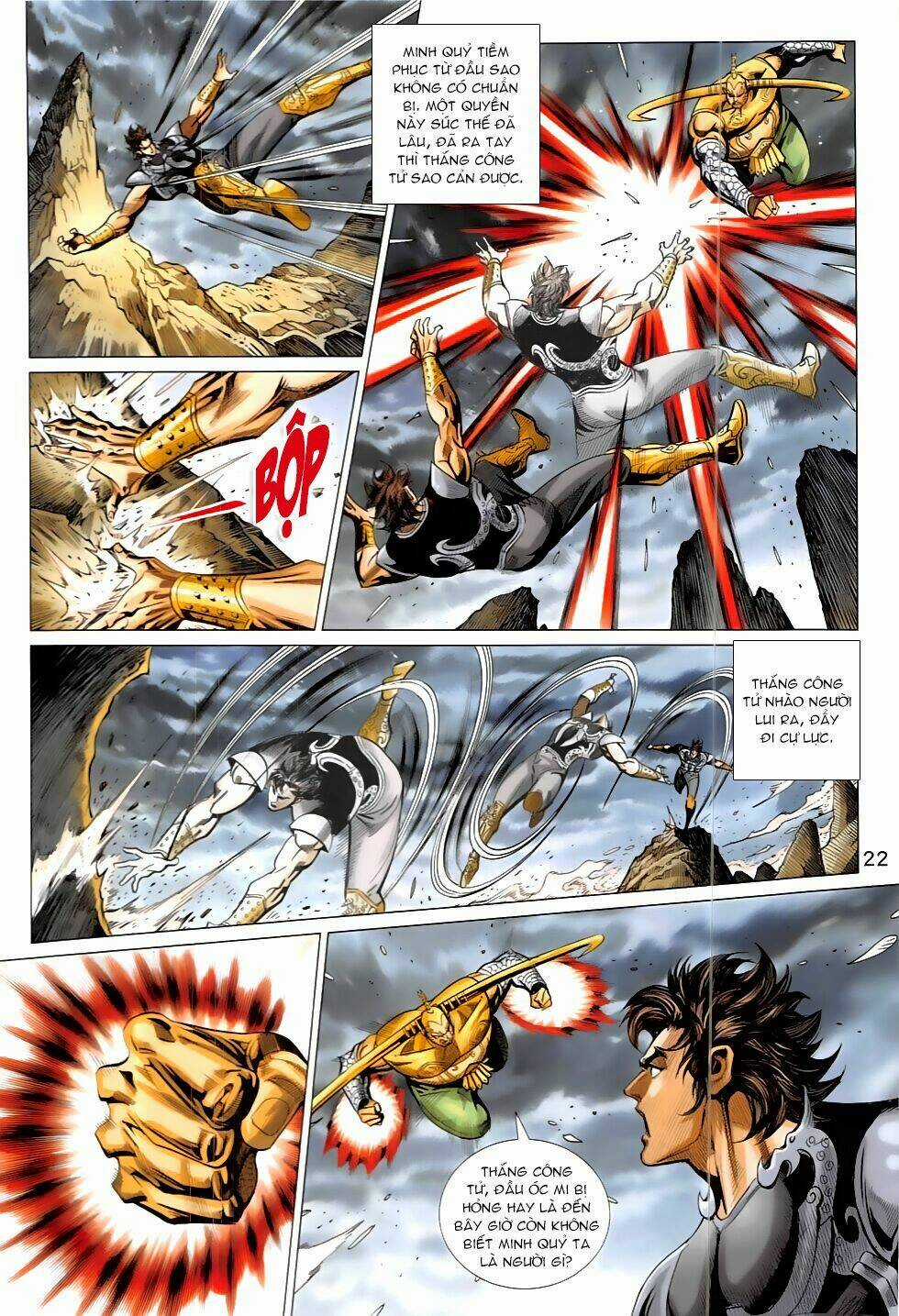 Xuân Thu Chiến Hùng Chapter 320 trang 21