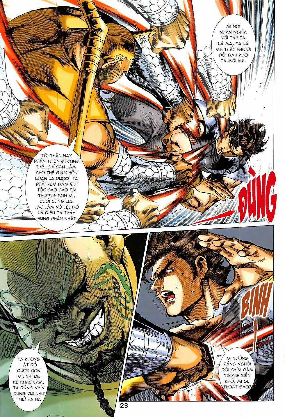 Xuân Thu Chiến Hùng Chapter 320 trang 22