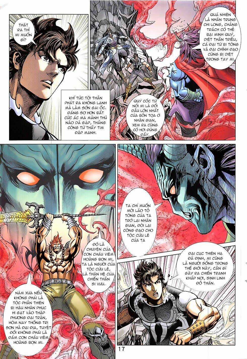 Xuân Thu Chiến Hùng Chapter 321 trang 17