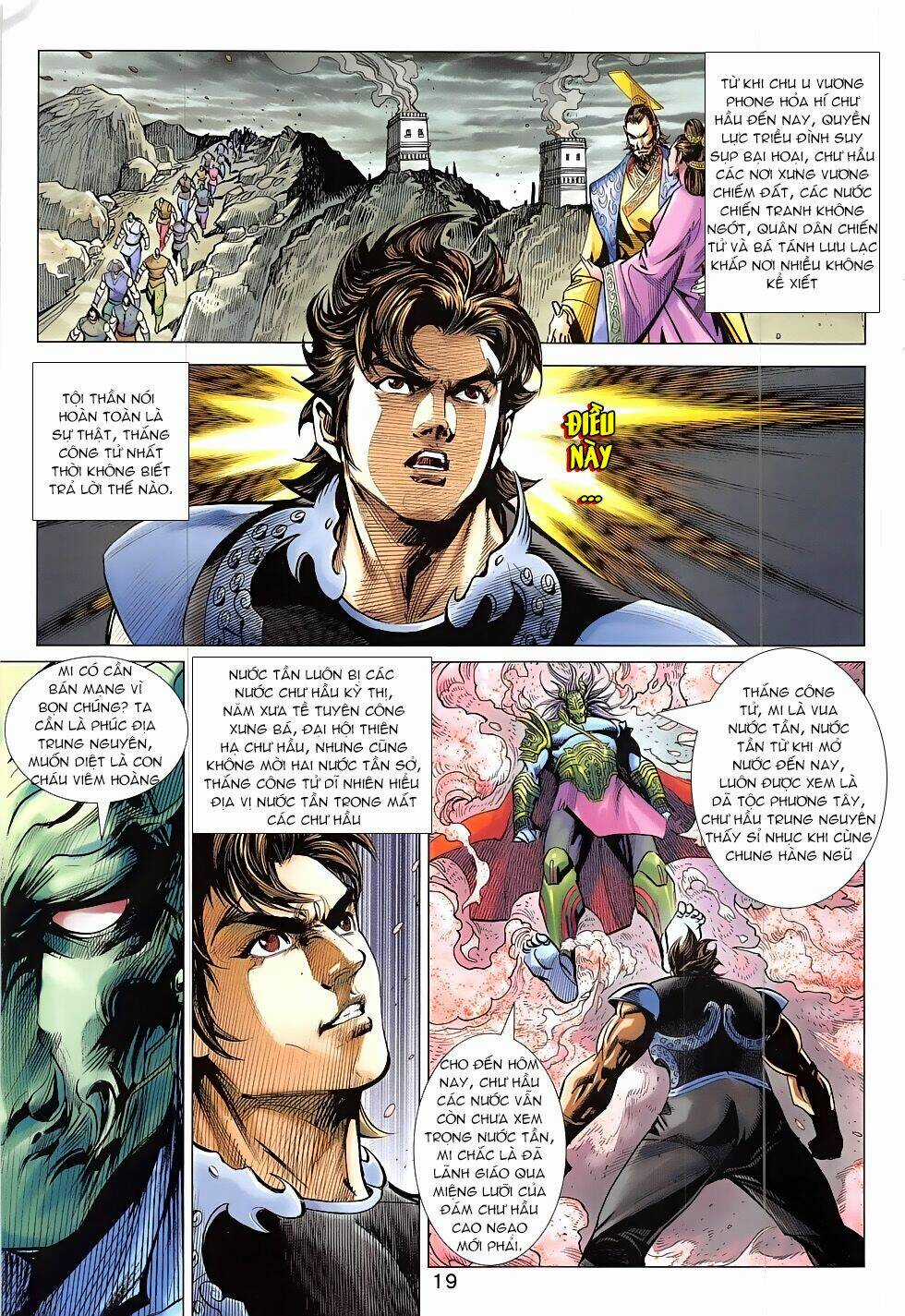 Xuân Thu Chiến Hùng Chapter 321 trang 19
