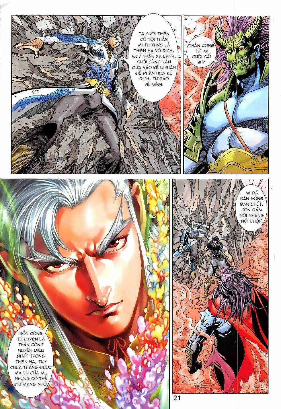 Xuân Thu Chiến Hùng Chapter 321 trang 21