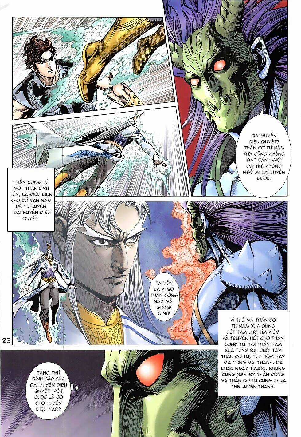 Xuân Thu Chiến Hùng Chapter 321 trang 23