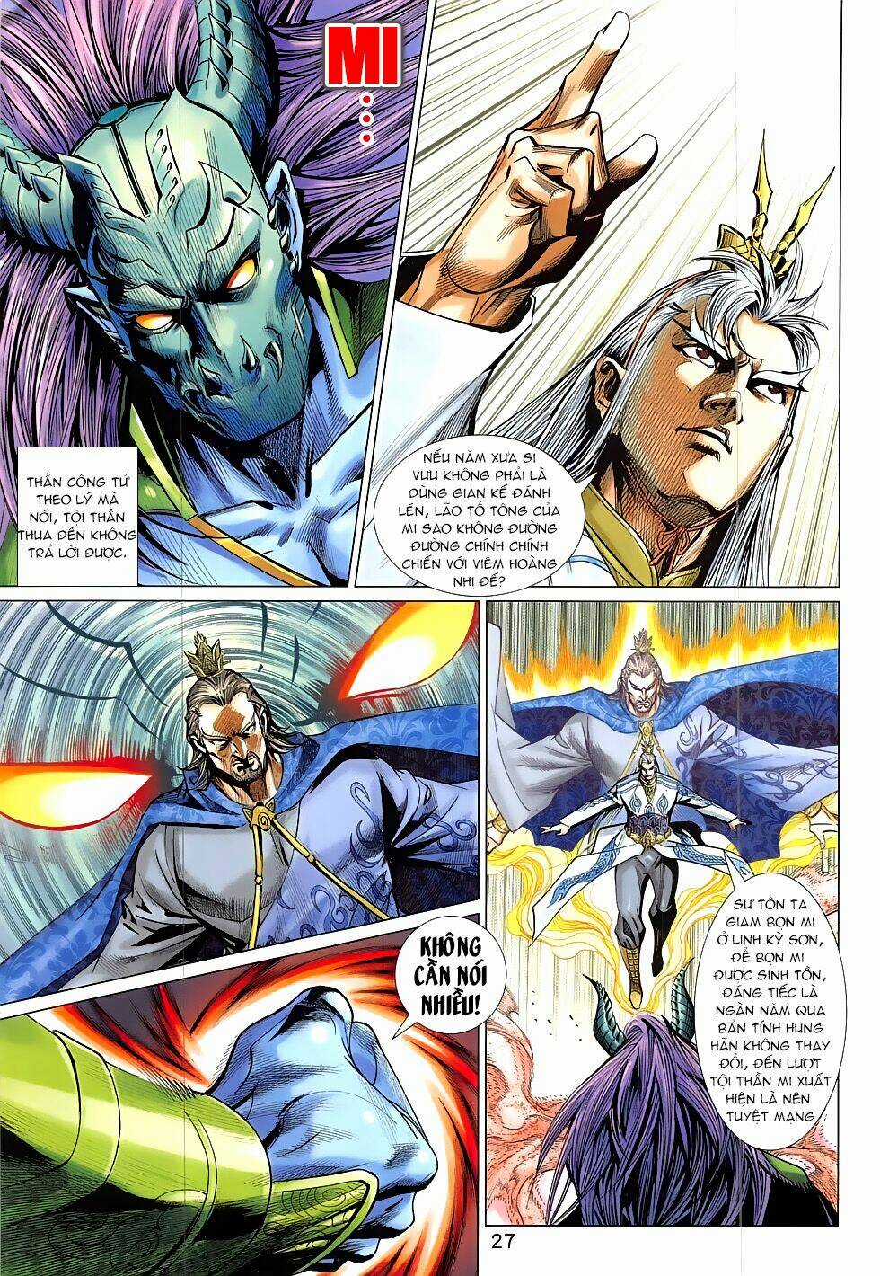 Xuân Thu Chiến Hùng Chapter 321 trang 27