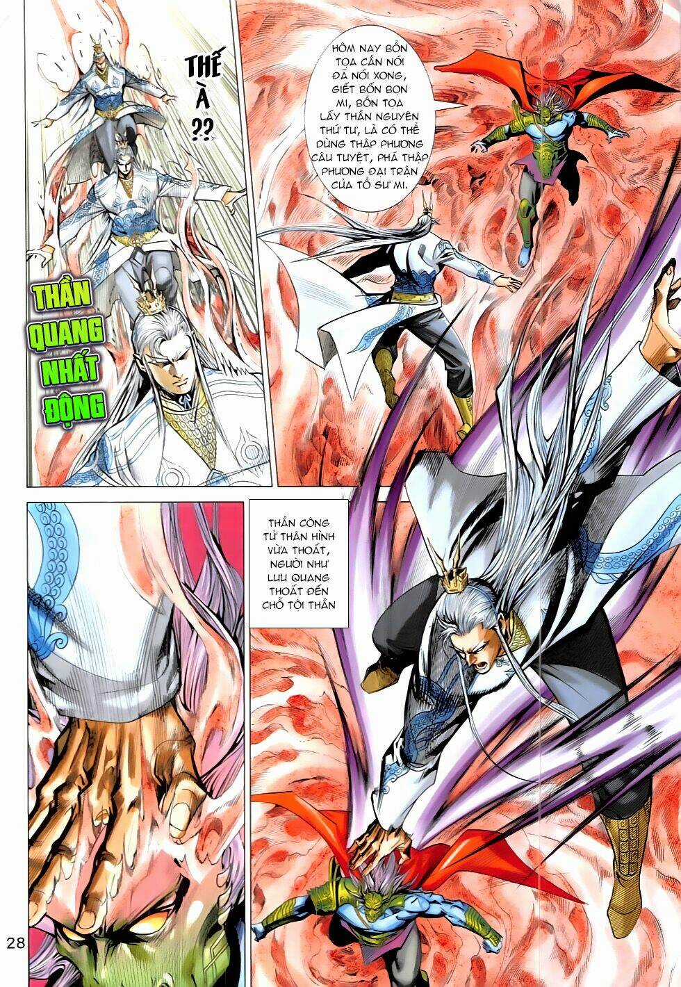 Xuân Thu Chiến Hùng Chapter 321 trang 28