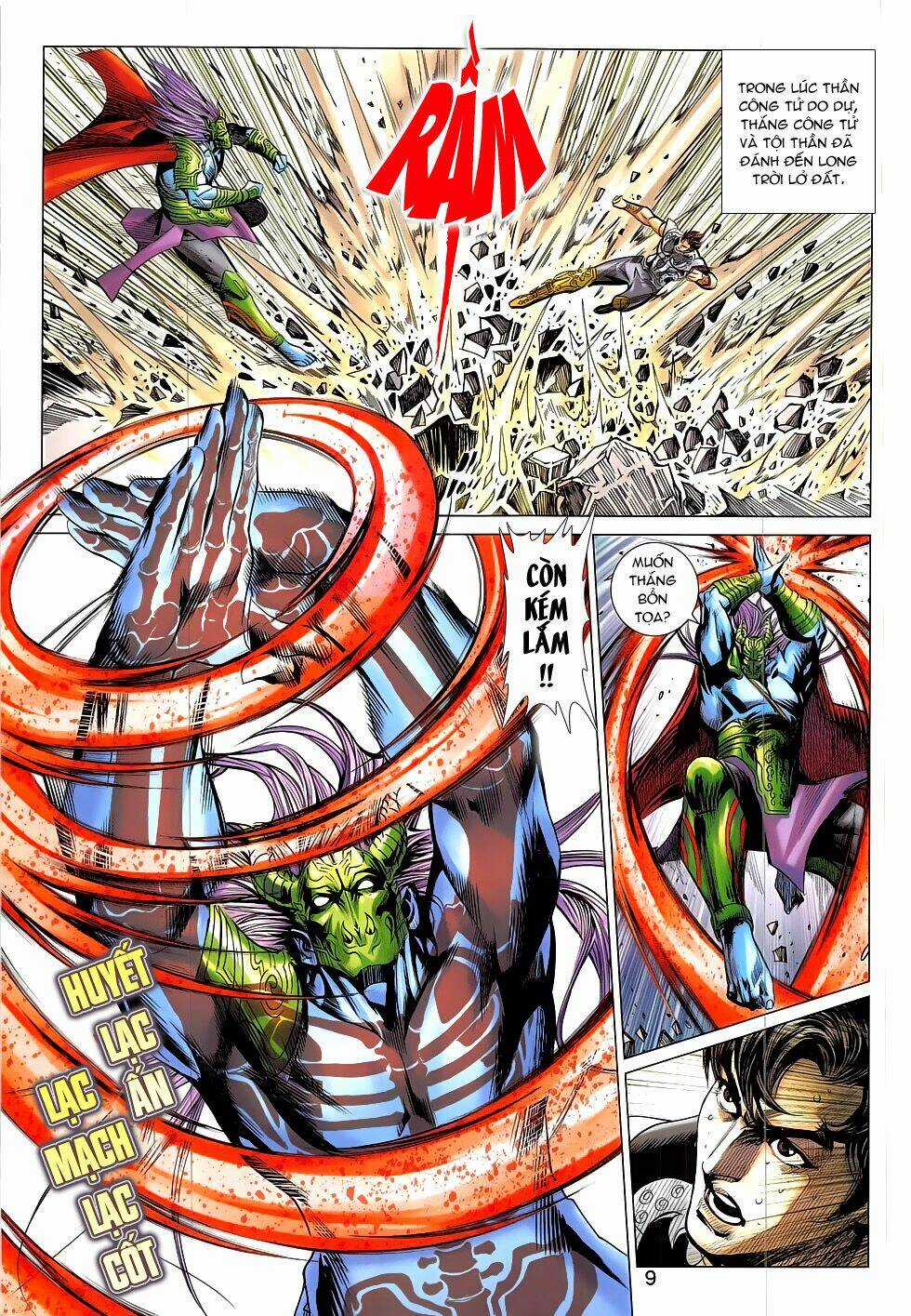 Xuân Thu Chiến Hùng Chapter 322 trang 8