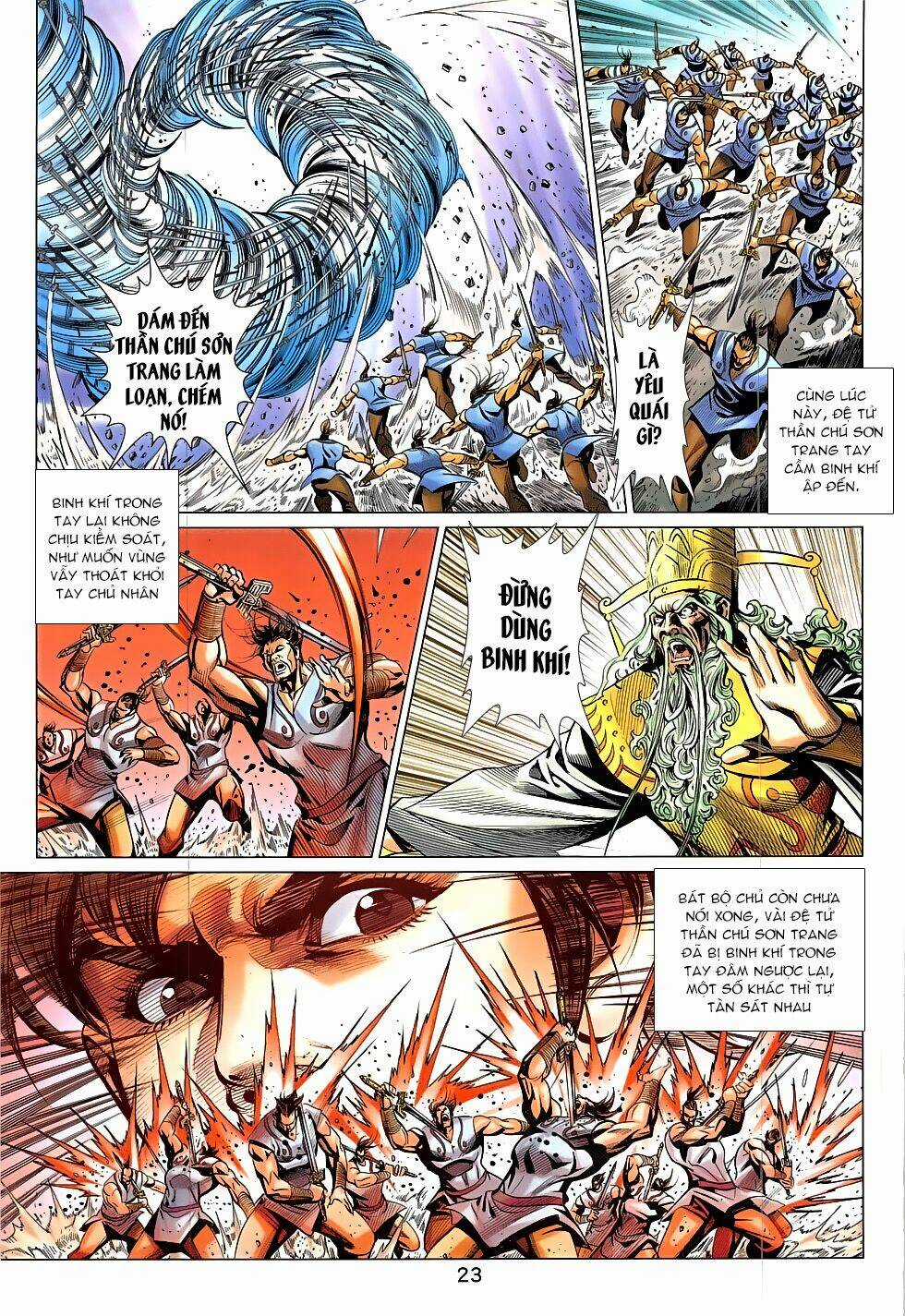Xuân Thu Chiến Hùng Chapter 324 trang 22