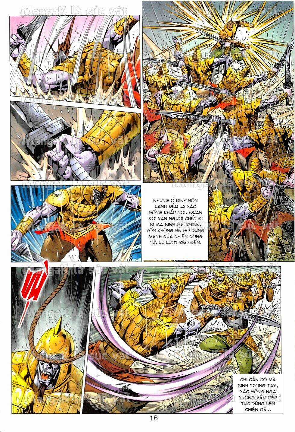 Xuân Thu Chiến Hùng Chapter 325 trang 15