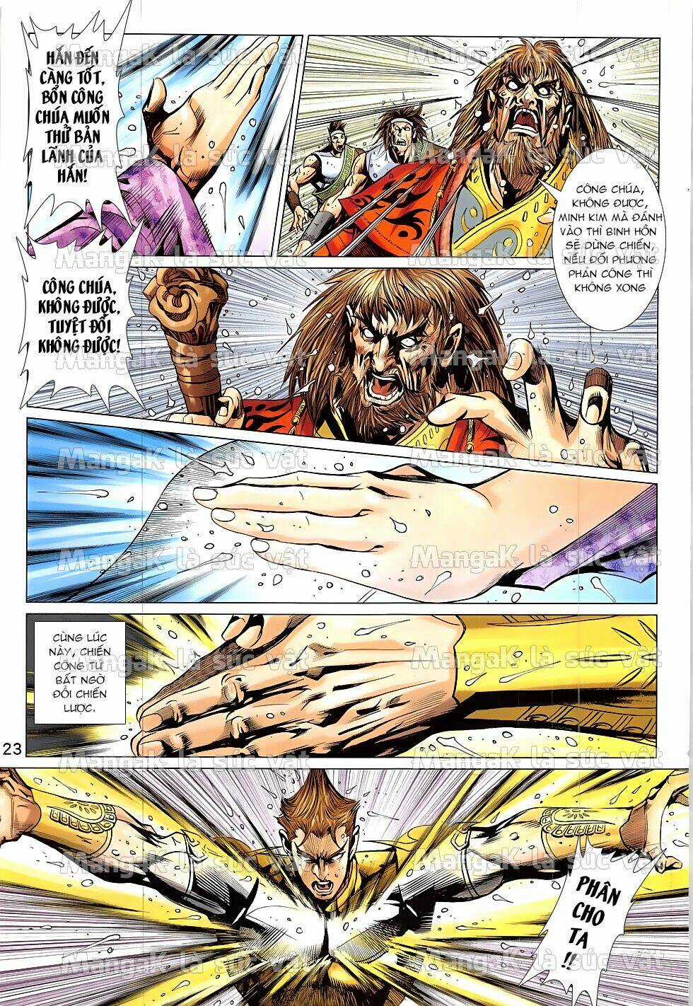 Xuân Thu Chiến Hùng Chapter 325 trang 22