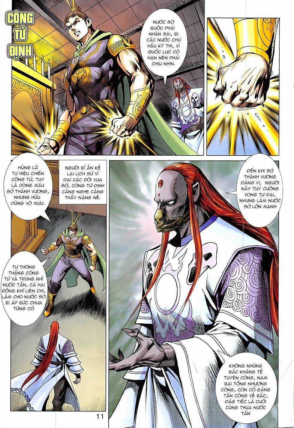 Xuân Thu Chiến Hùng Chapter 328 trang 10