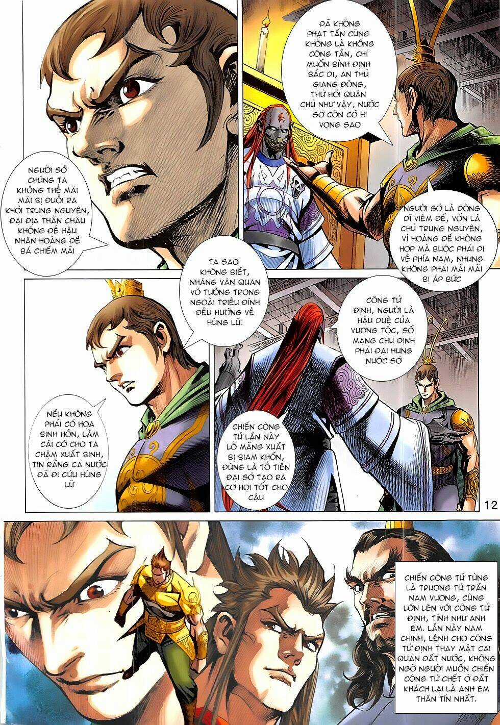 Xuân Thu Chiến Hùng Chapter 328 trang 11