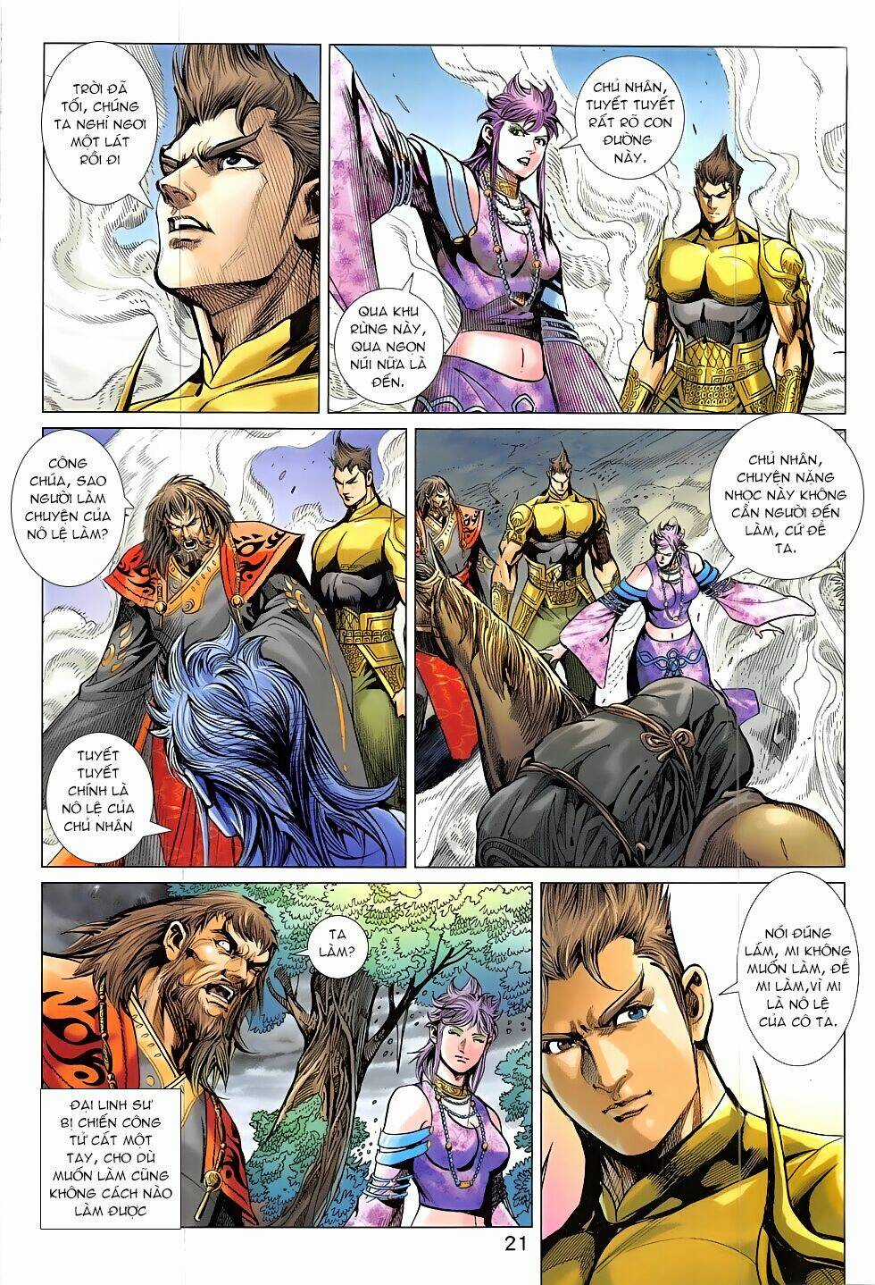 Xuân Thu Chiến Hùng Chapter 328 trang 20