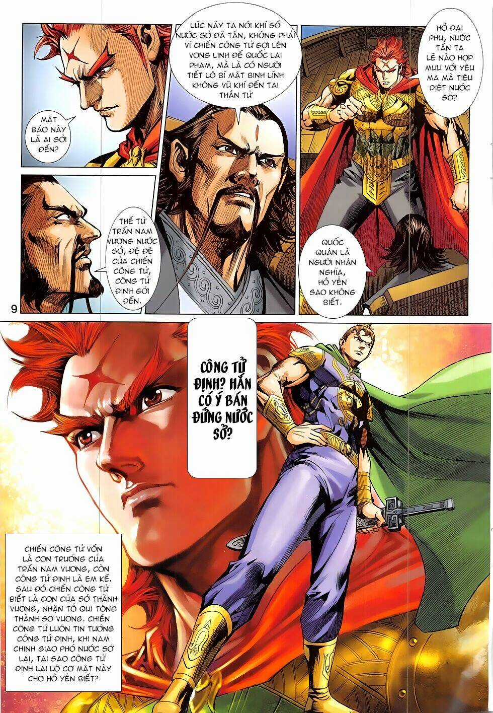 Xuân Thu Chiến Hùng Chapter 328 trang 8