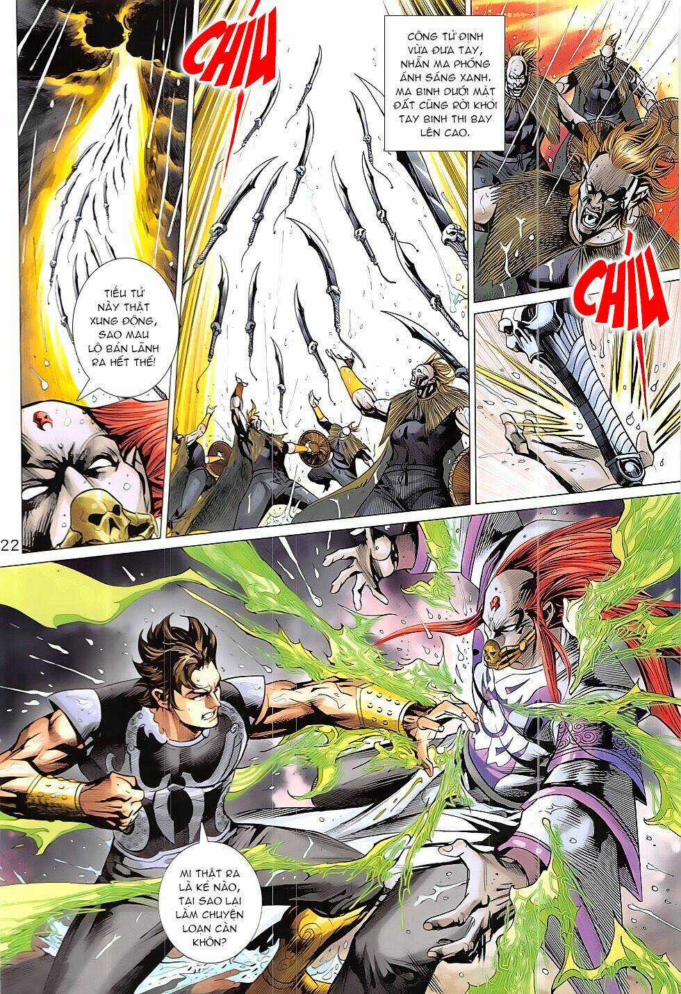 Xuân Thu Chiến Hùng Chapter 330 trang 21