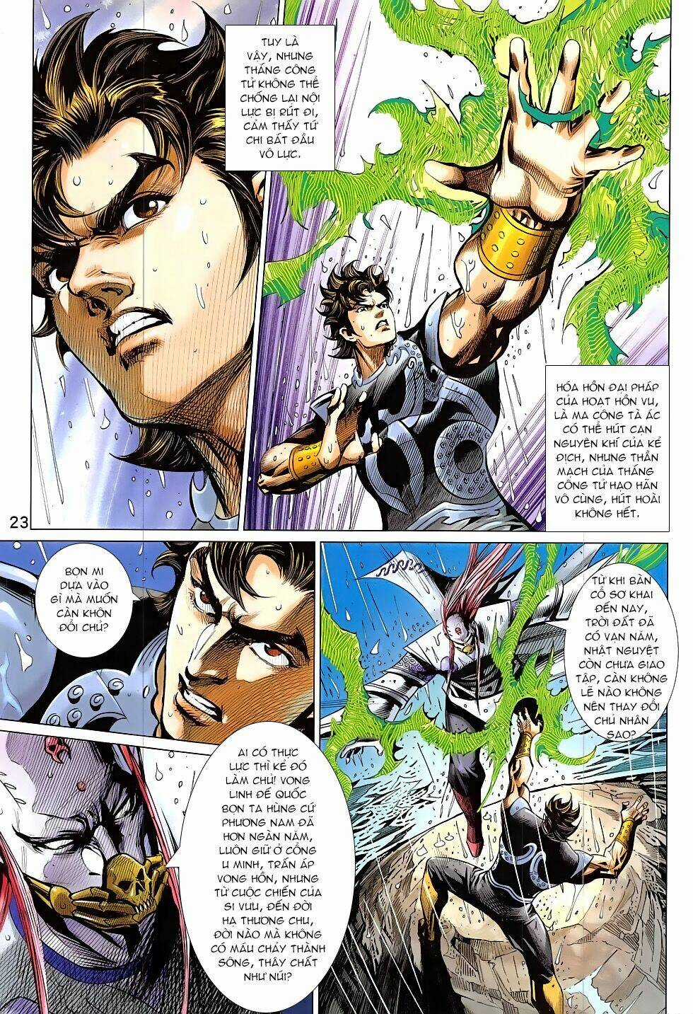 Xuân Thu Chiến Hùng Chapter 330 trang 22