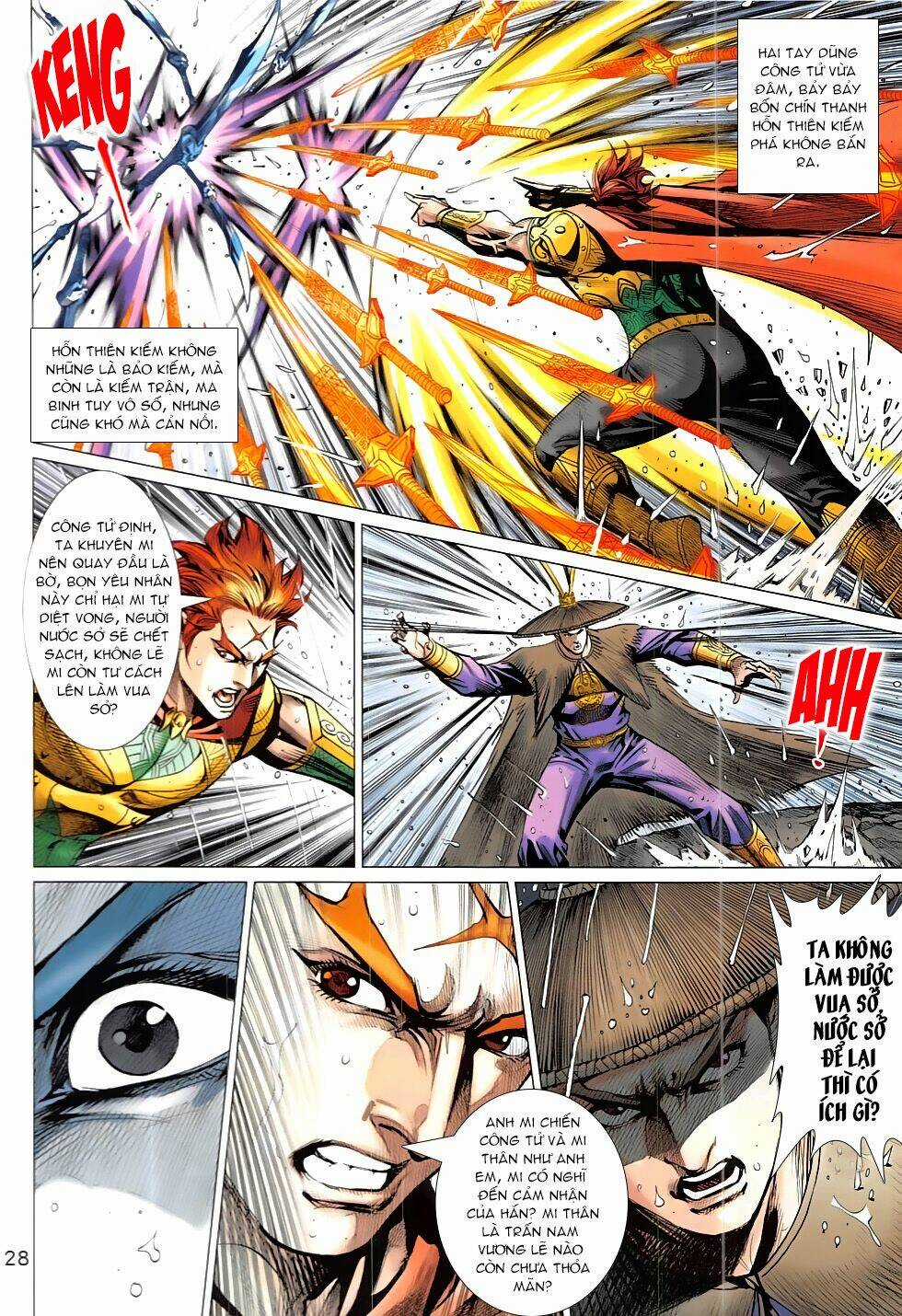 Xuân Thu Chiến Hùng Chapter 330 trang 27