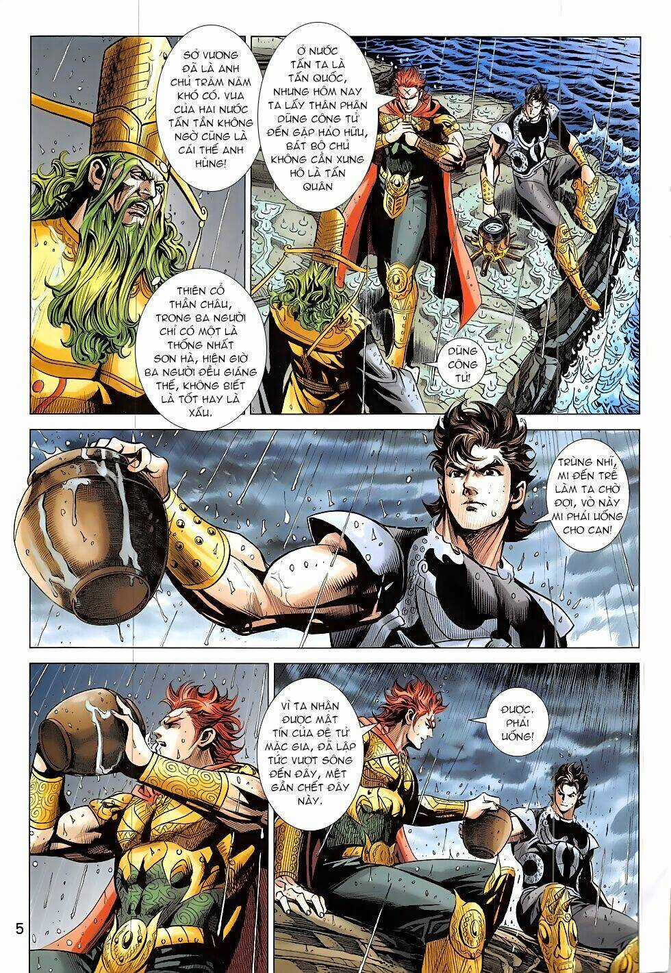 Xuân Thu Chiến Hùng Chapter 330 trang 4