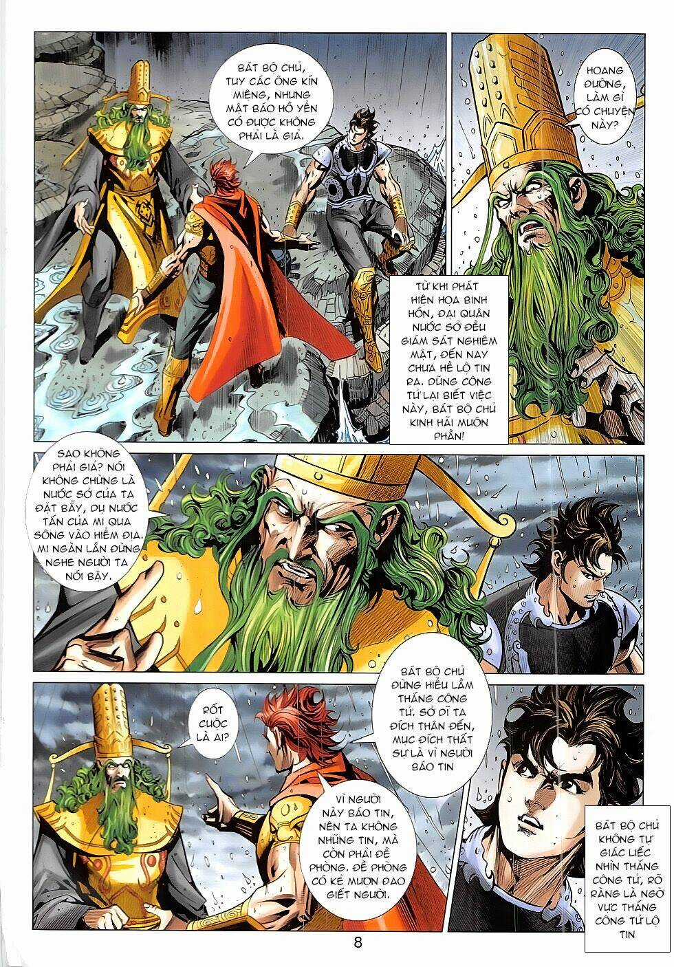 Xuân Thu Chiến Hùng Chapter 330 trang 7