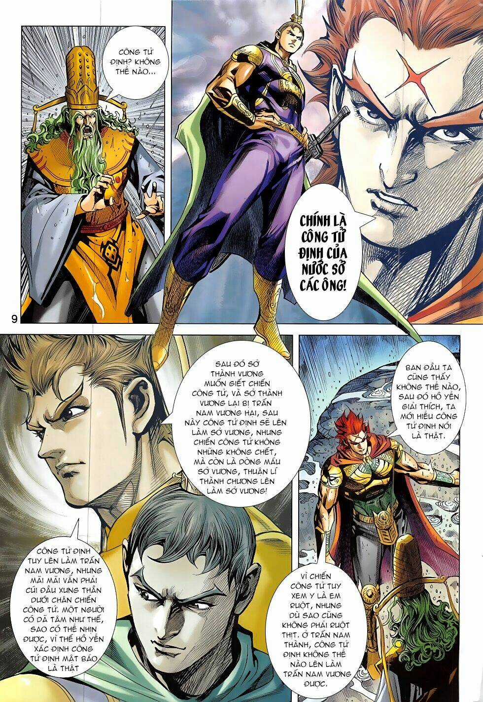 Xuân Thu Chiến Hùng Chapter 330 trang 8