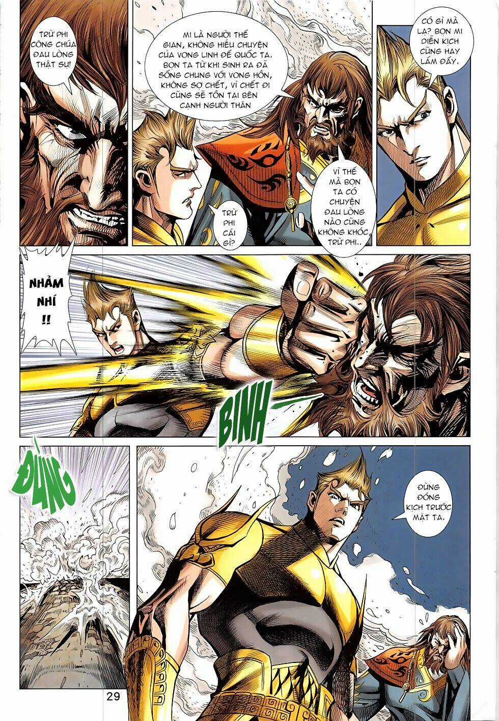 Xuân Thu Chiến Hùng Chapter 331 trang 28