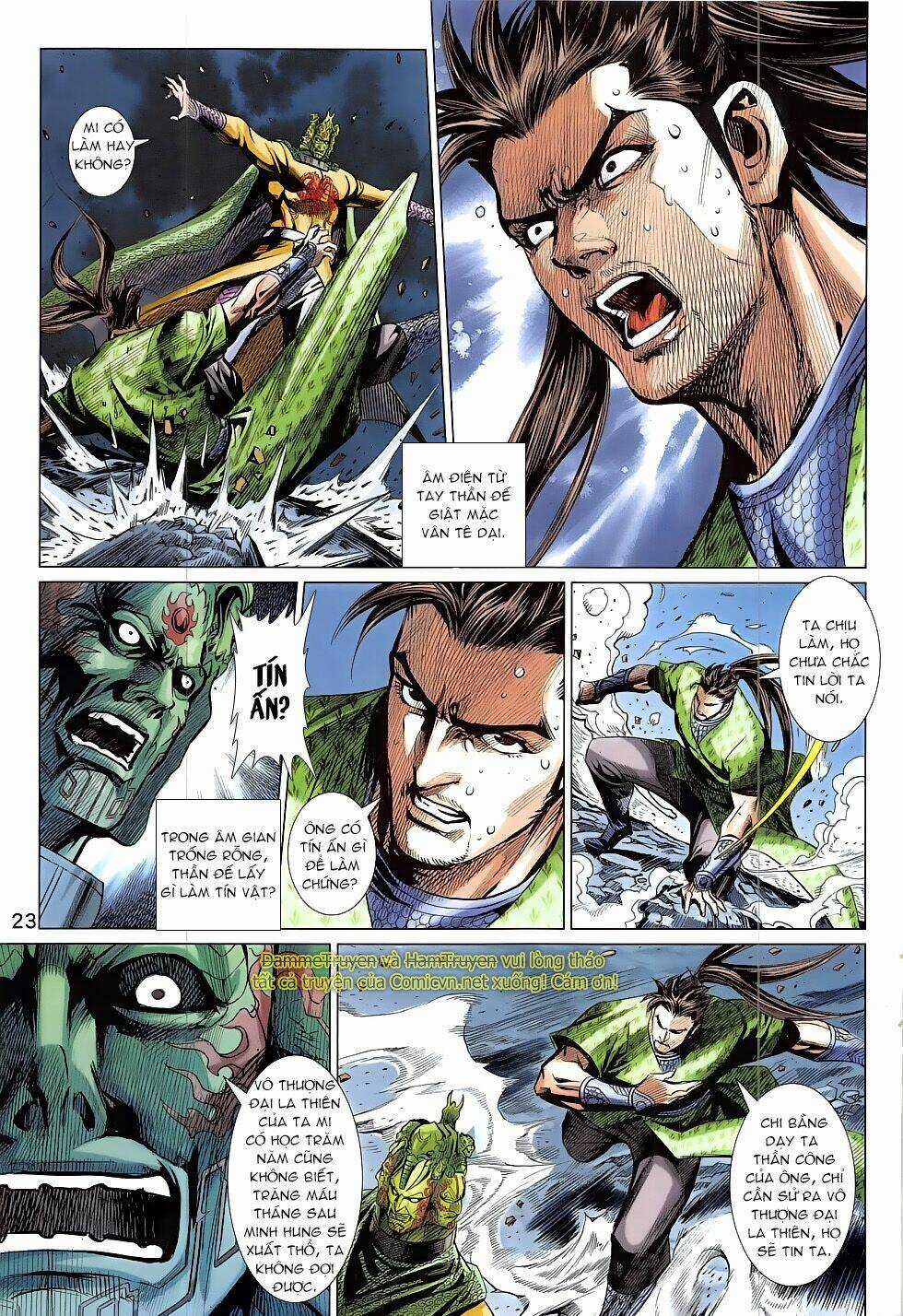 Xuân Thu Chiến Hùng Chapter 332 trang 22