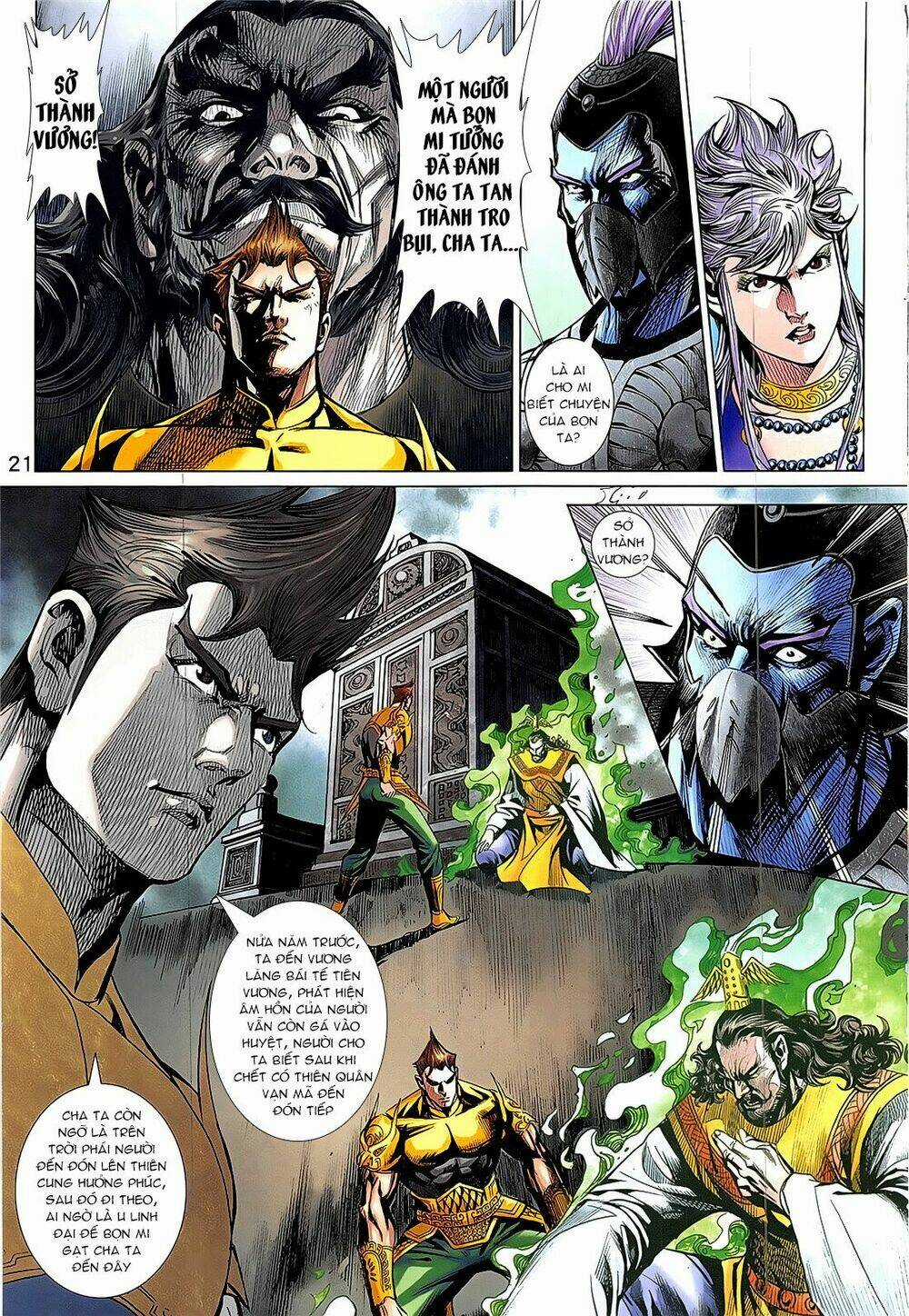 Xuân Thu Chiến Hùng Chapter 334 trang 20