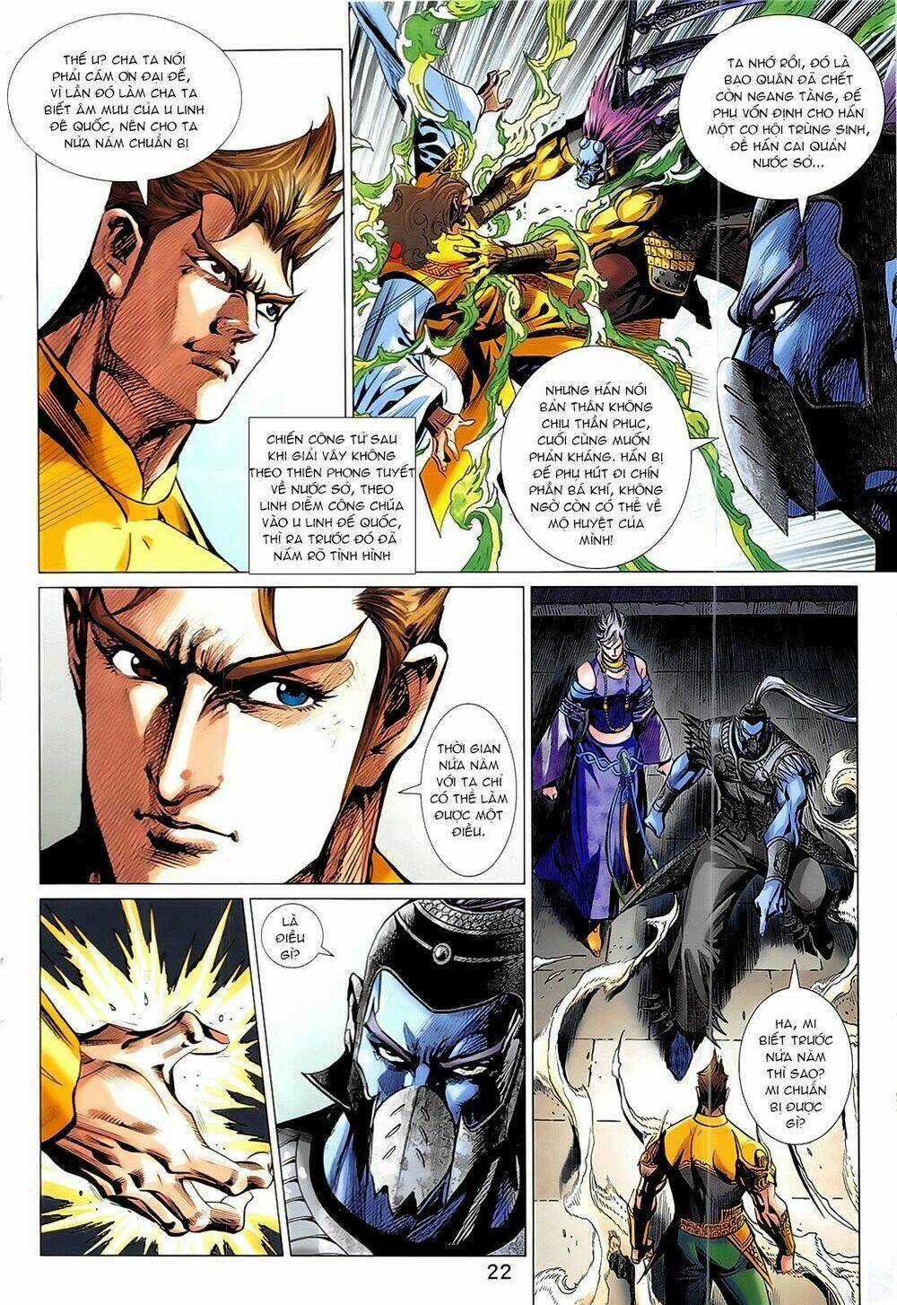 Xuân Thu Chiến Hùng Chapter 334 trang 21