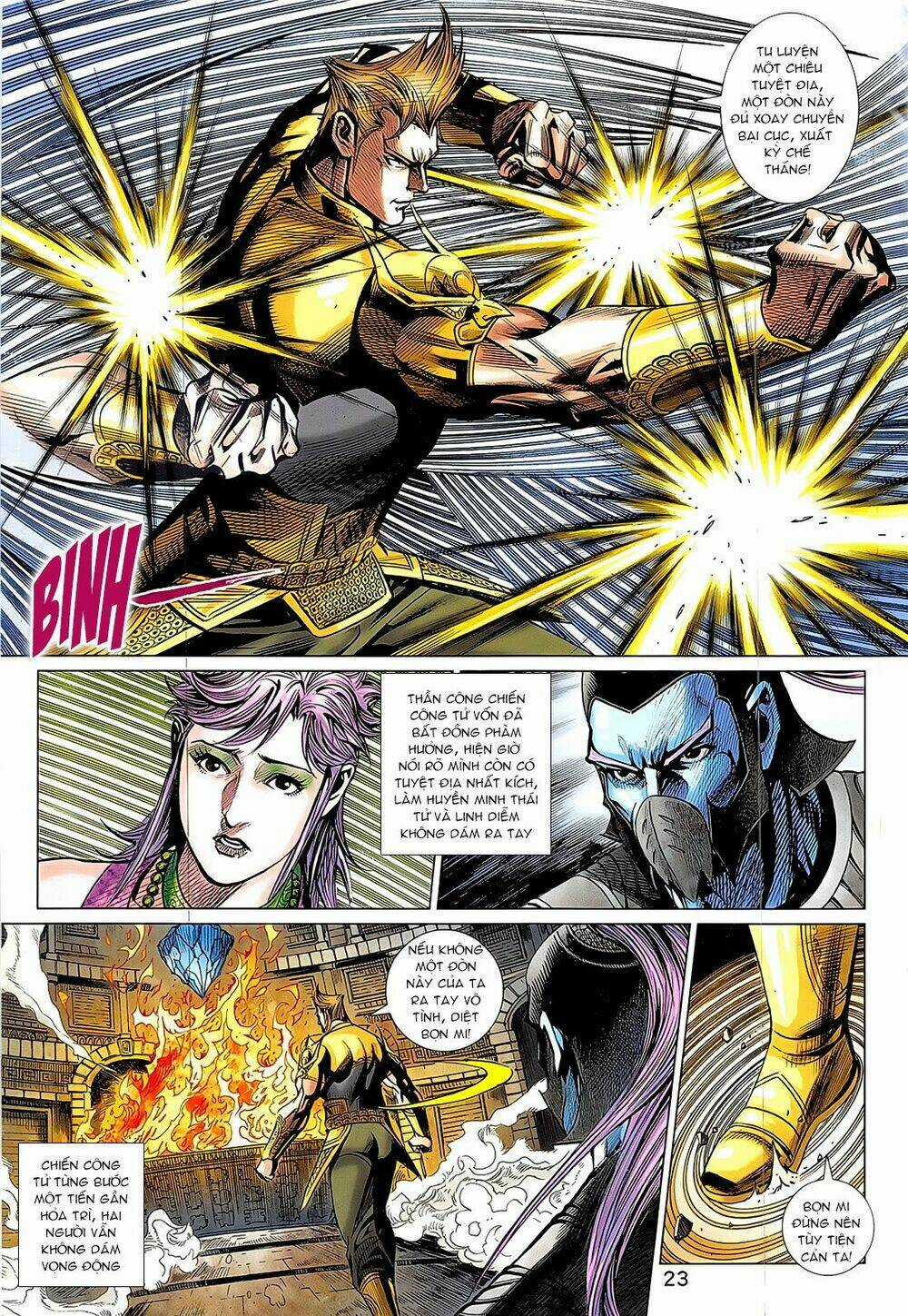 Xuân Thu Chiến Hùng Chapter 334 trang 22