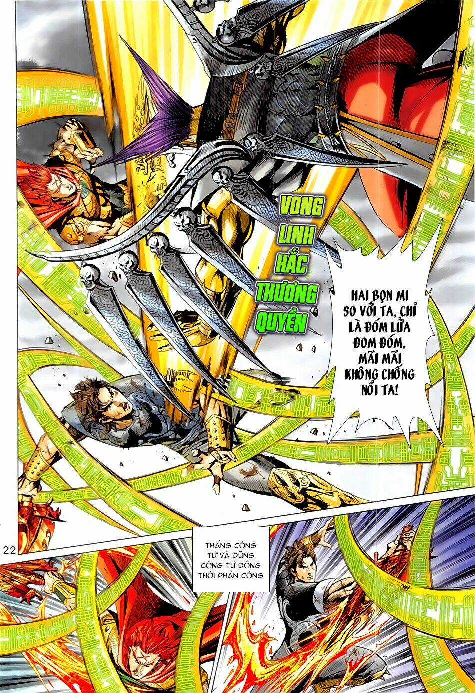 Xuân Thu Chiến Hùng Chapter 340 trang 21